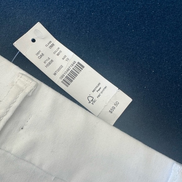 Re-imagined by J.CREW white chinos w/ strectch🤍cute comfy classics-zoom in 4more - Picture 13 of 14